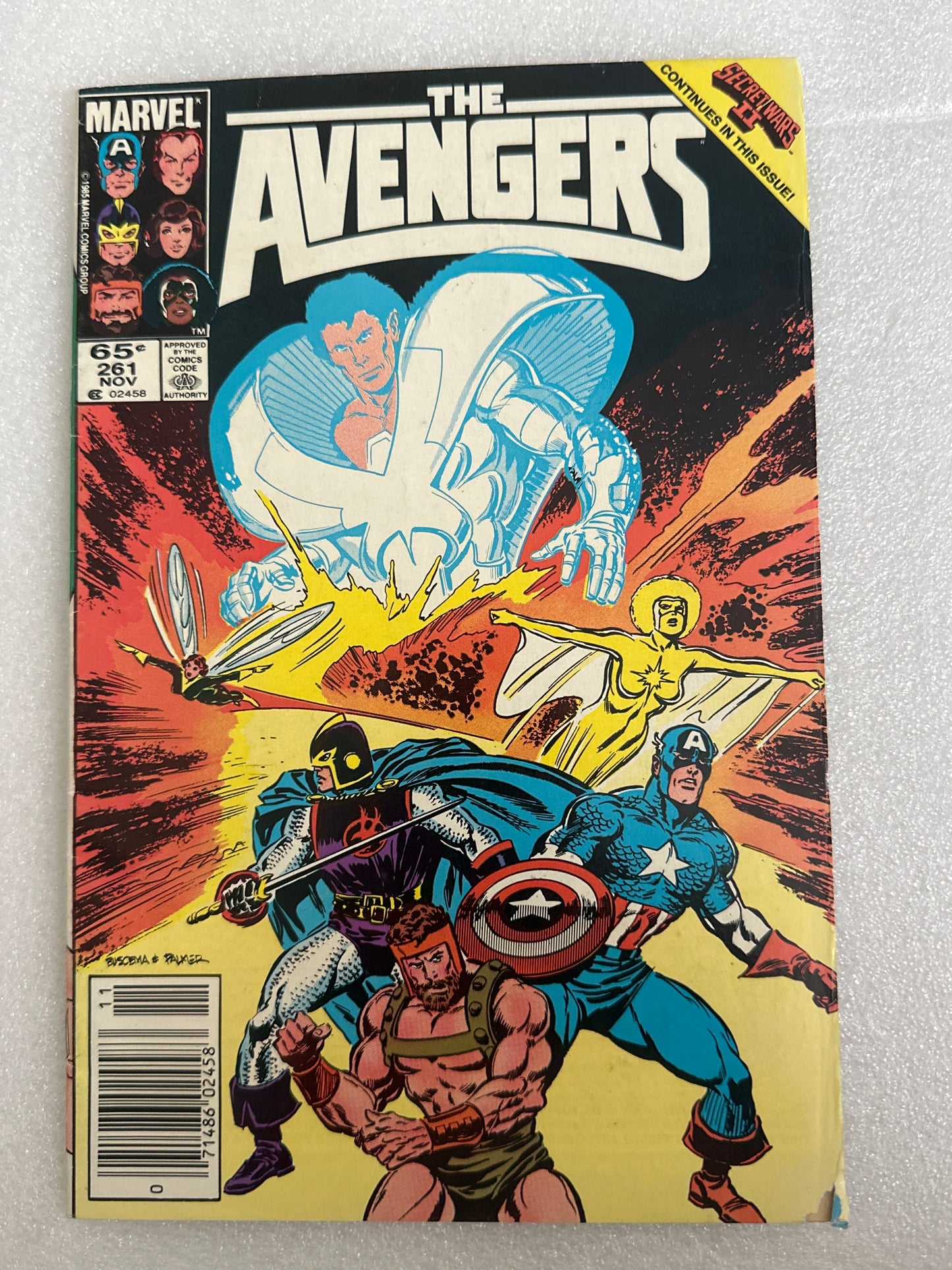 Avengers 261 Marvel 1985