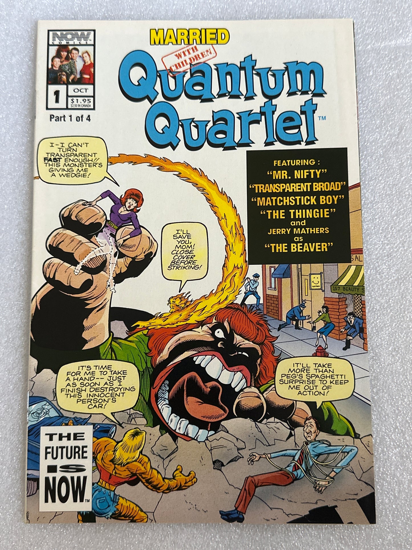 Married with Children Quantum Quartet #1 Now Comics 1983