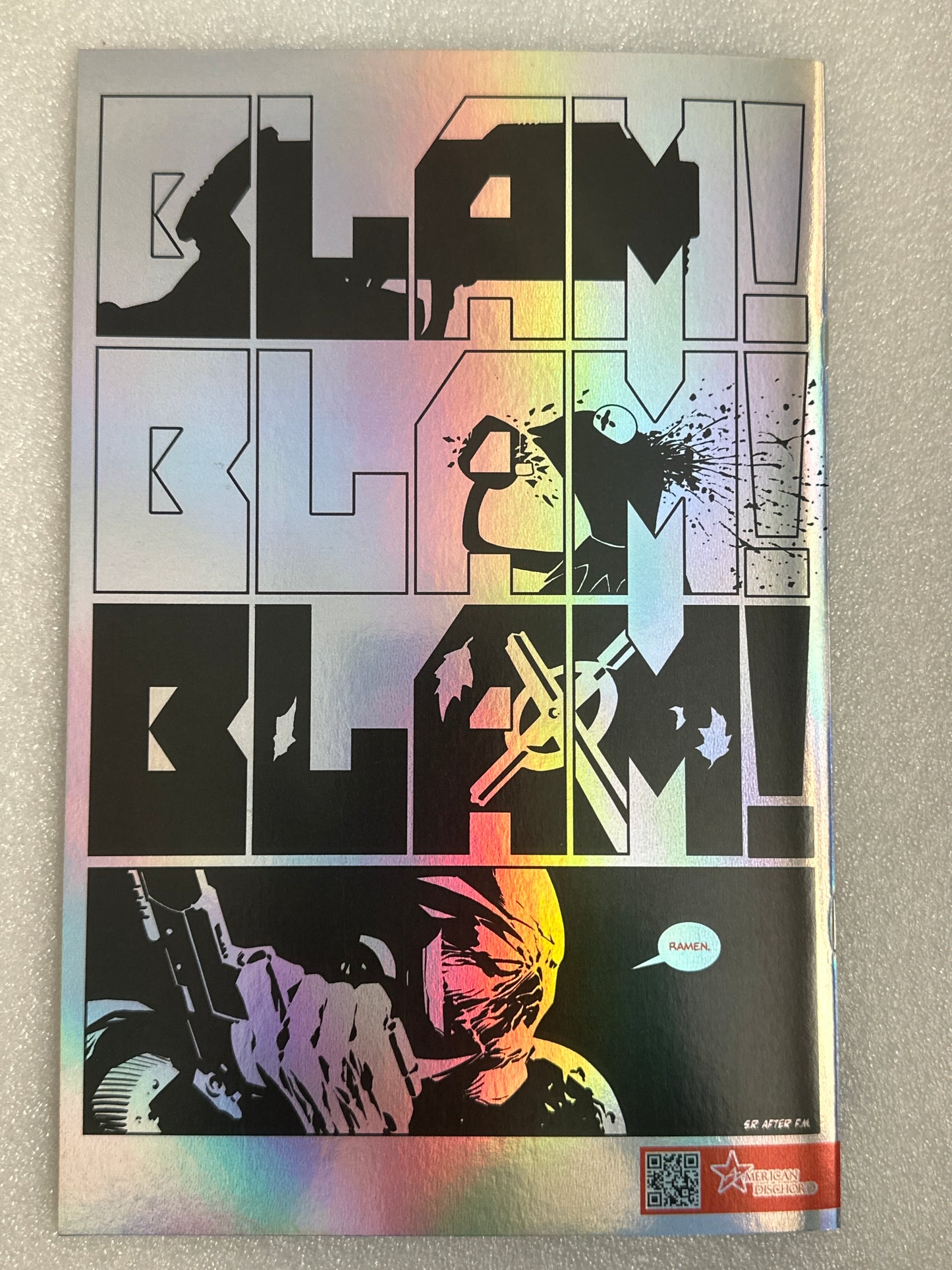 Shelby Robertson's RageTality Red Winter 00 Negative Foil Ltd to 5