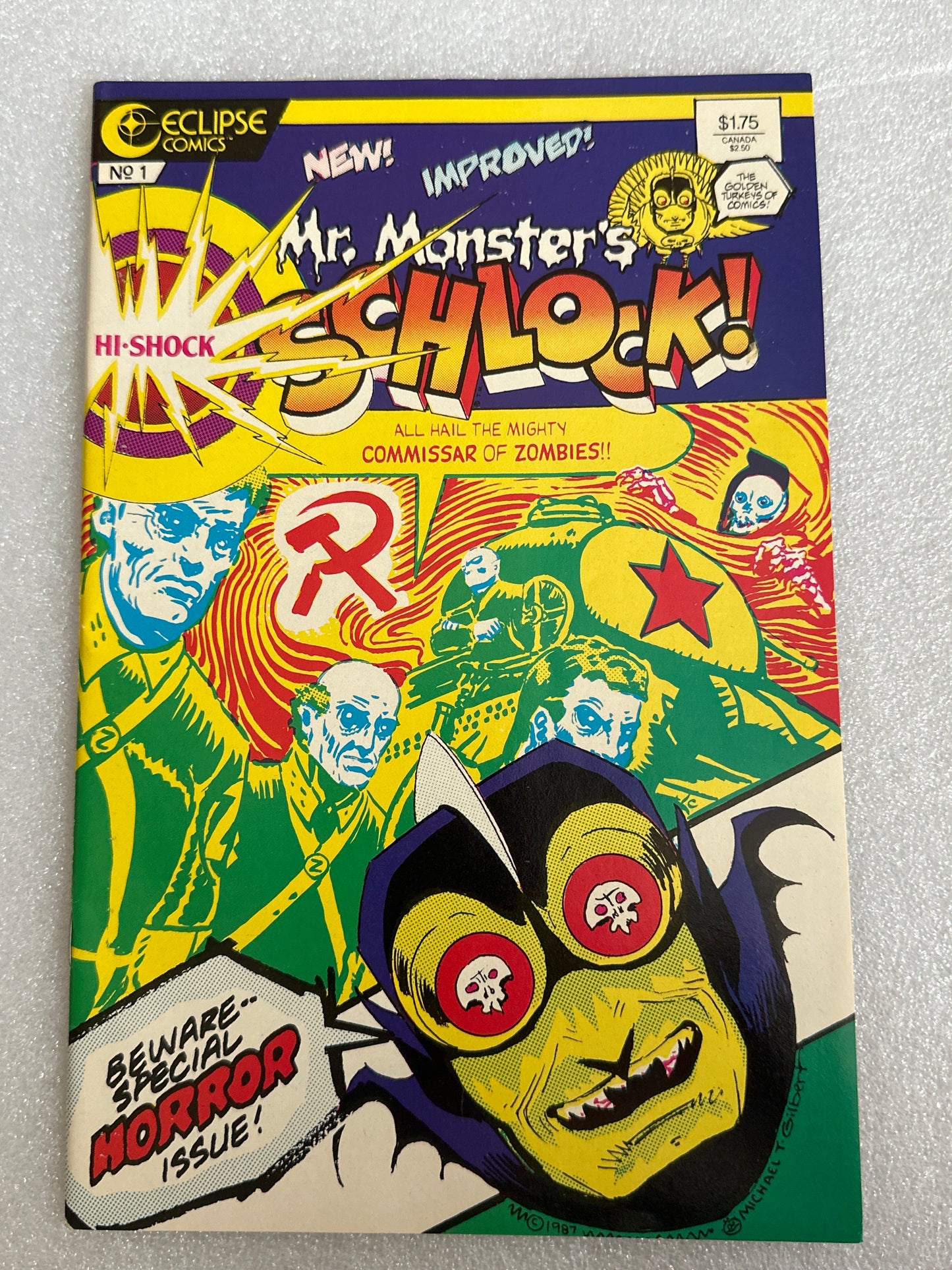 Mr. Monster Schlock! #1 Eclipse 1987