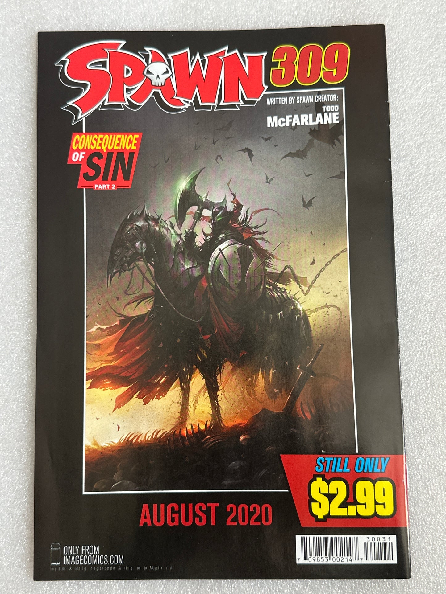 Spawn #308 Mattina Variant Image Comics 2020