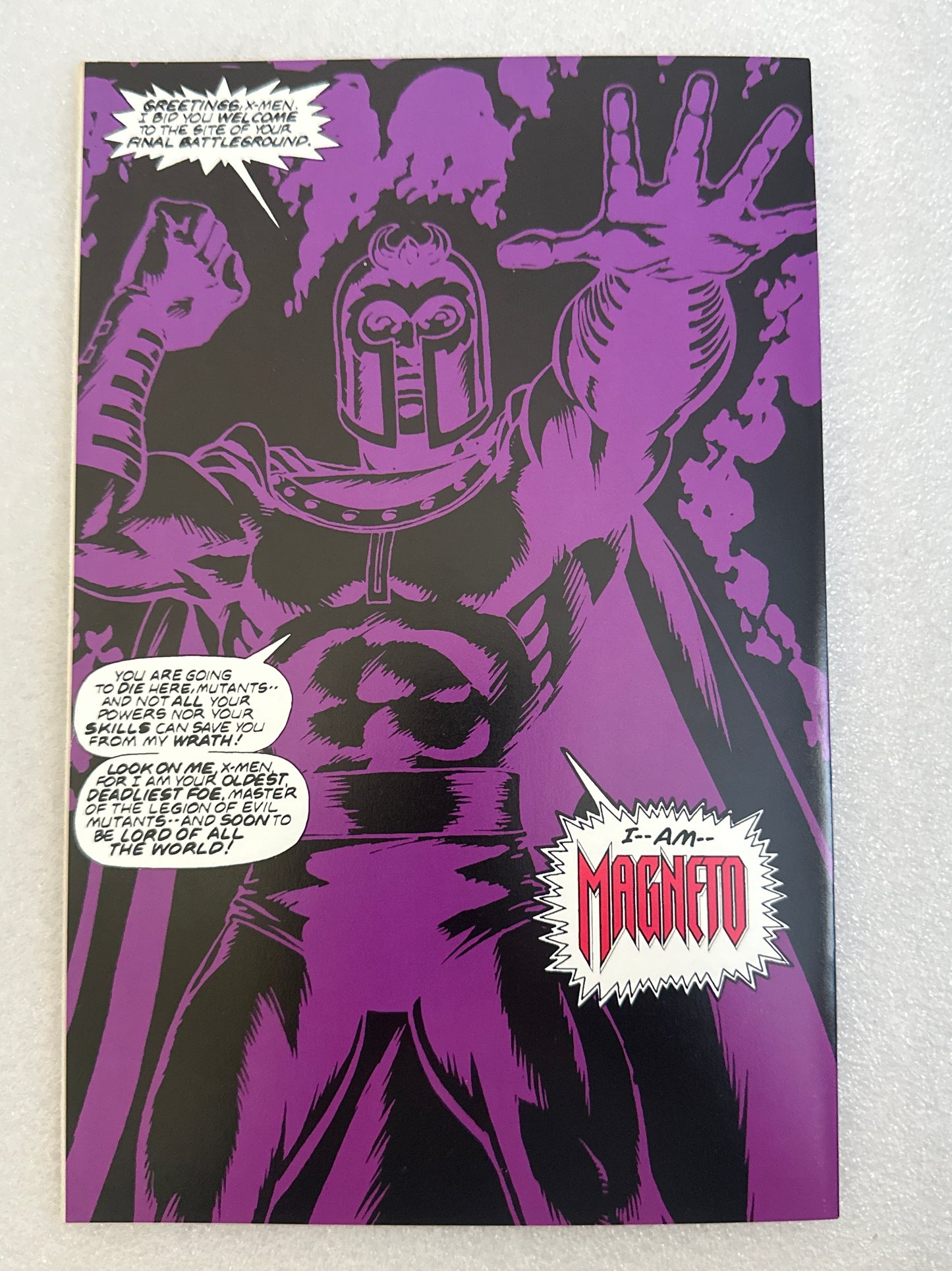 Magneto #0 Purple Foil Marvel