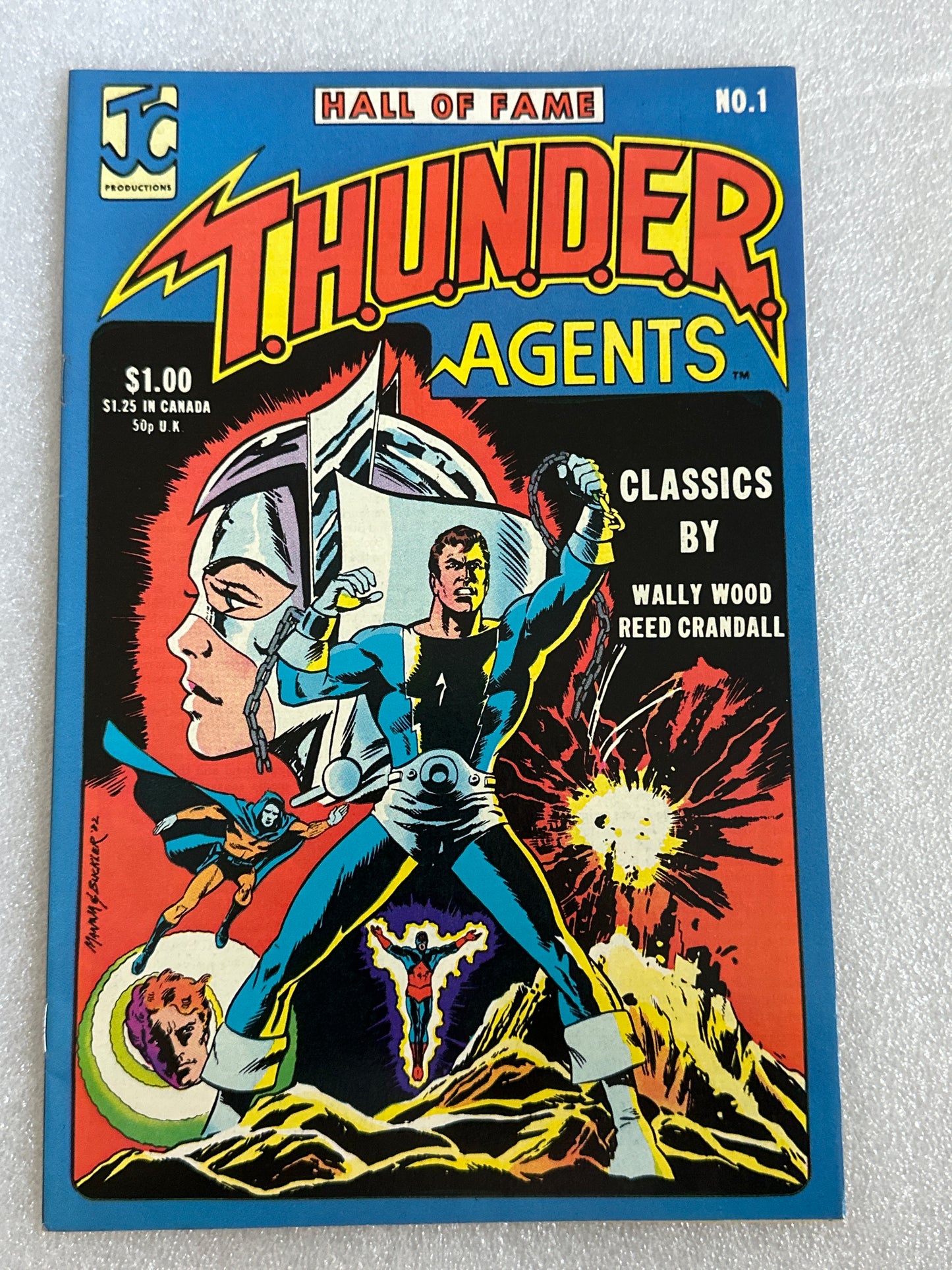 Hall of Fame THUNDER Agents #1 JC Productions 1983