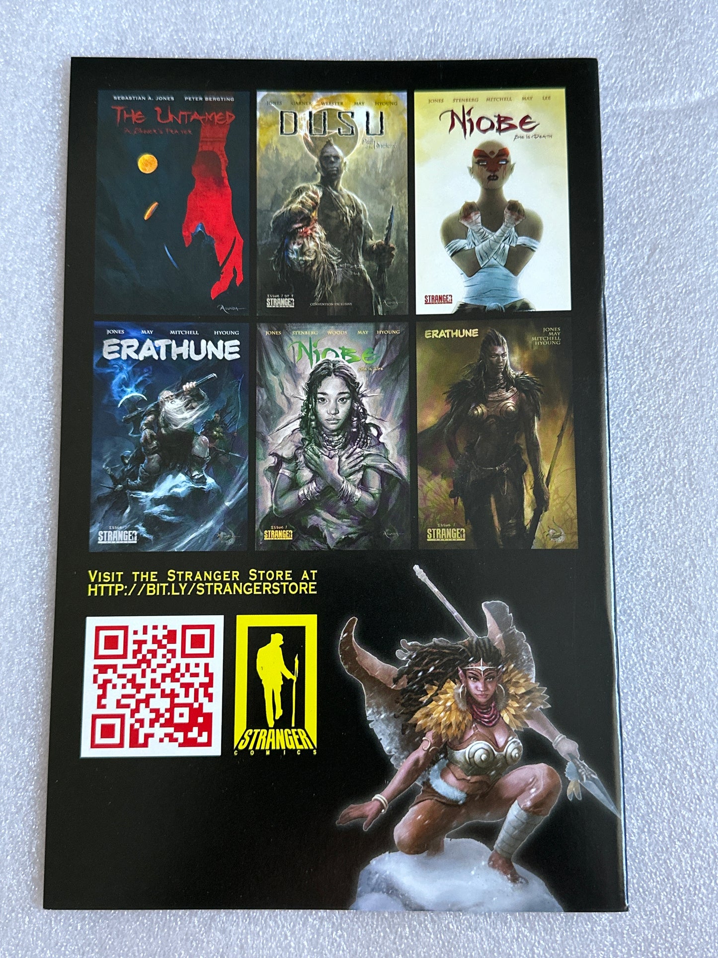 Essessa #1 Mike Choi Virgin Variant Tripple Signed Stranger Comics 2018