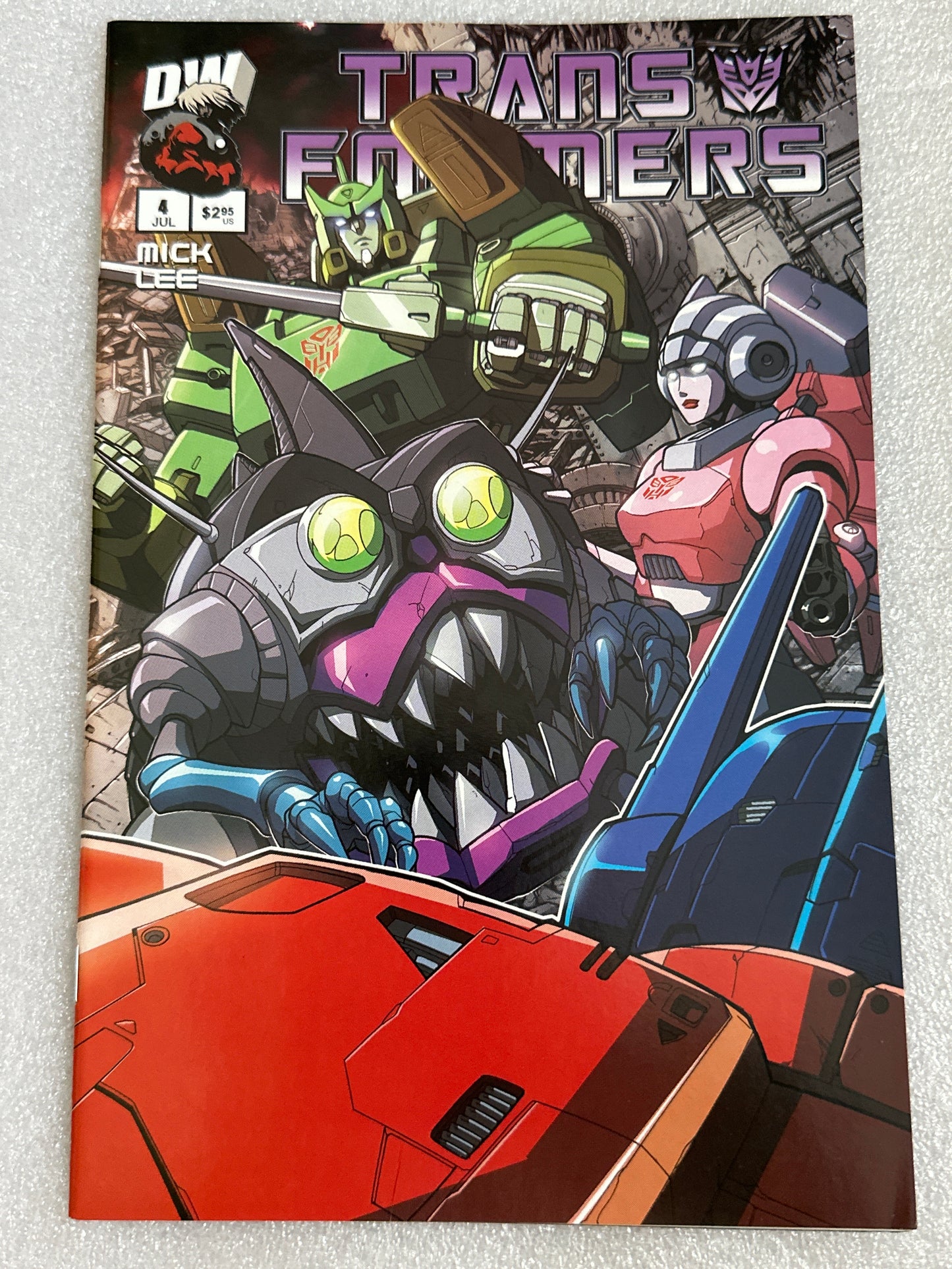 Transformers Generation 1 #4 Vol 2 Dreamwave 2003