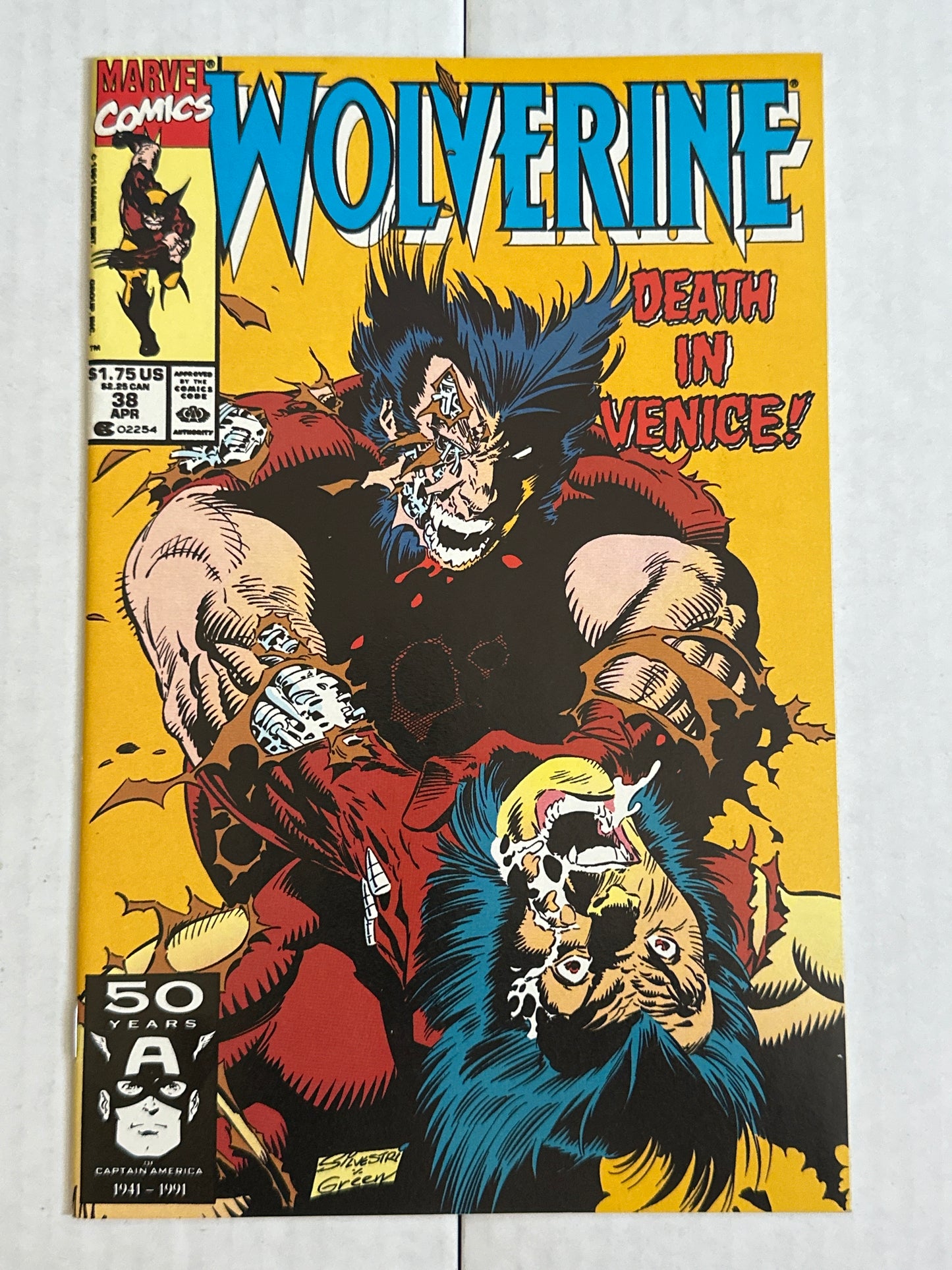 Wolverine #38 First Series Marvel 1991