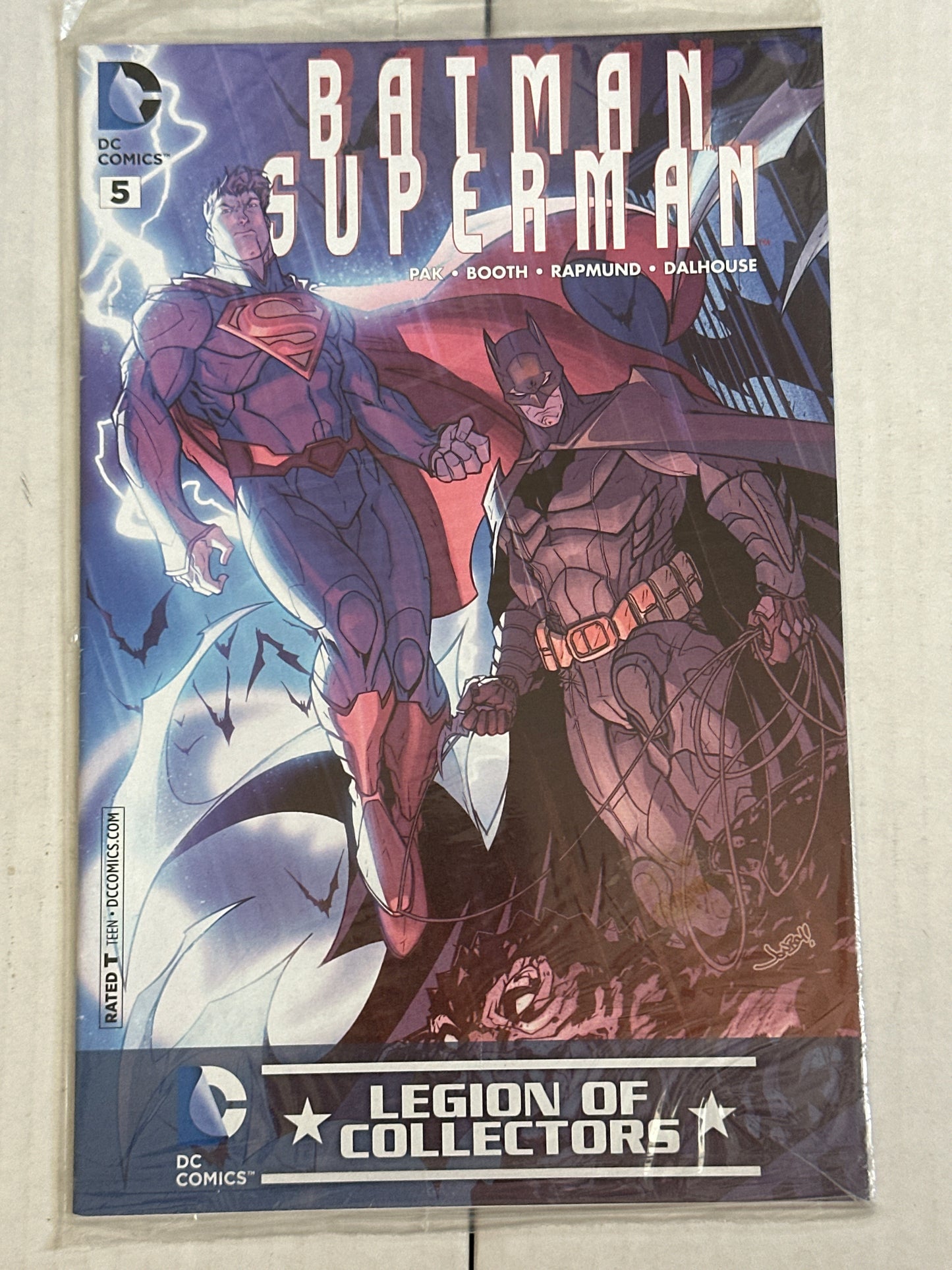 Batman Superman #5 Bagged Edition DC 2012
