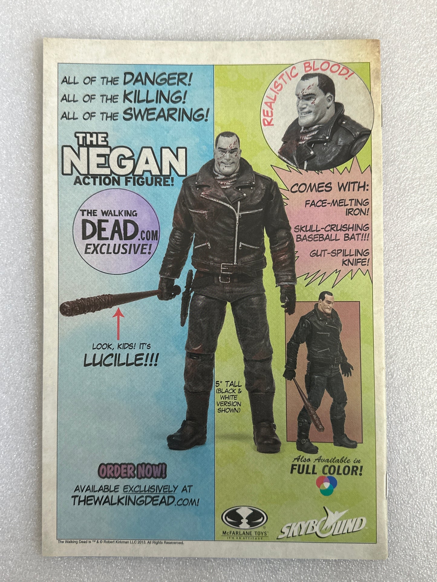 The Walking Dead #1 Amazing Arizona Con 2014 Color Variant Image