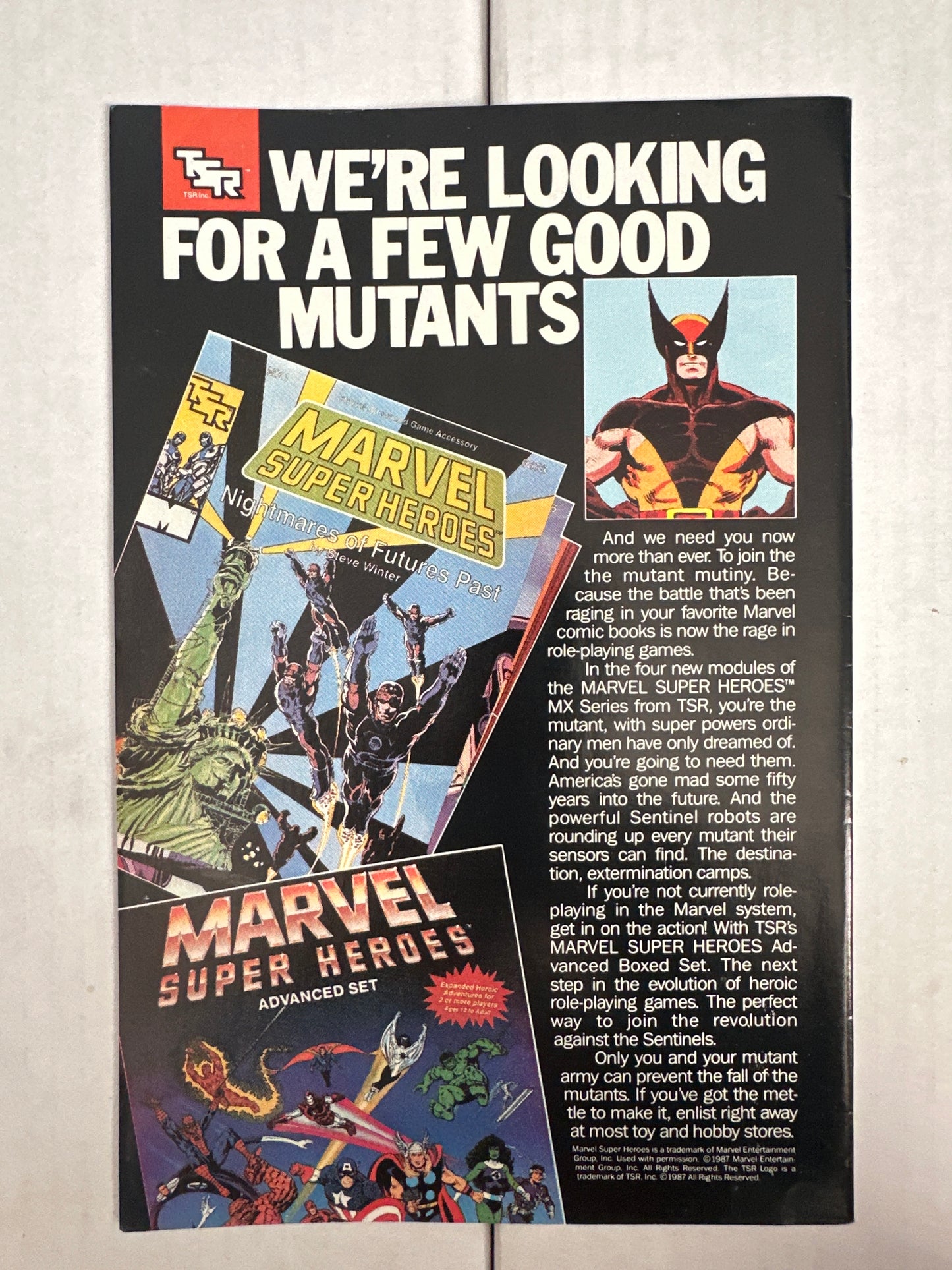 The Uncanny X-Men #227 Marvel 1988