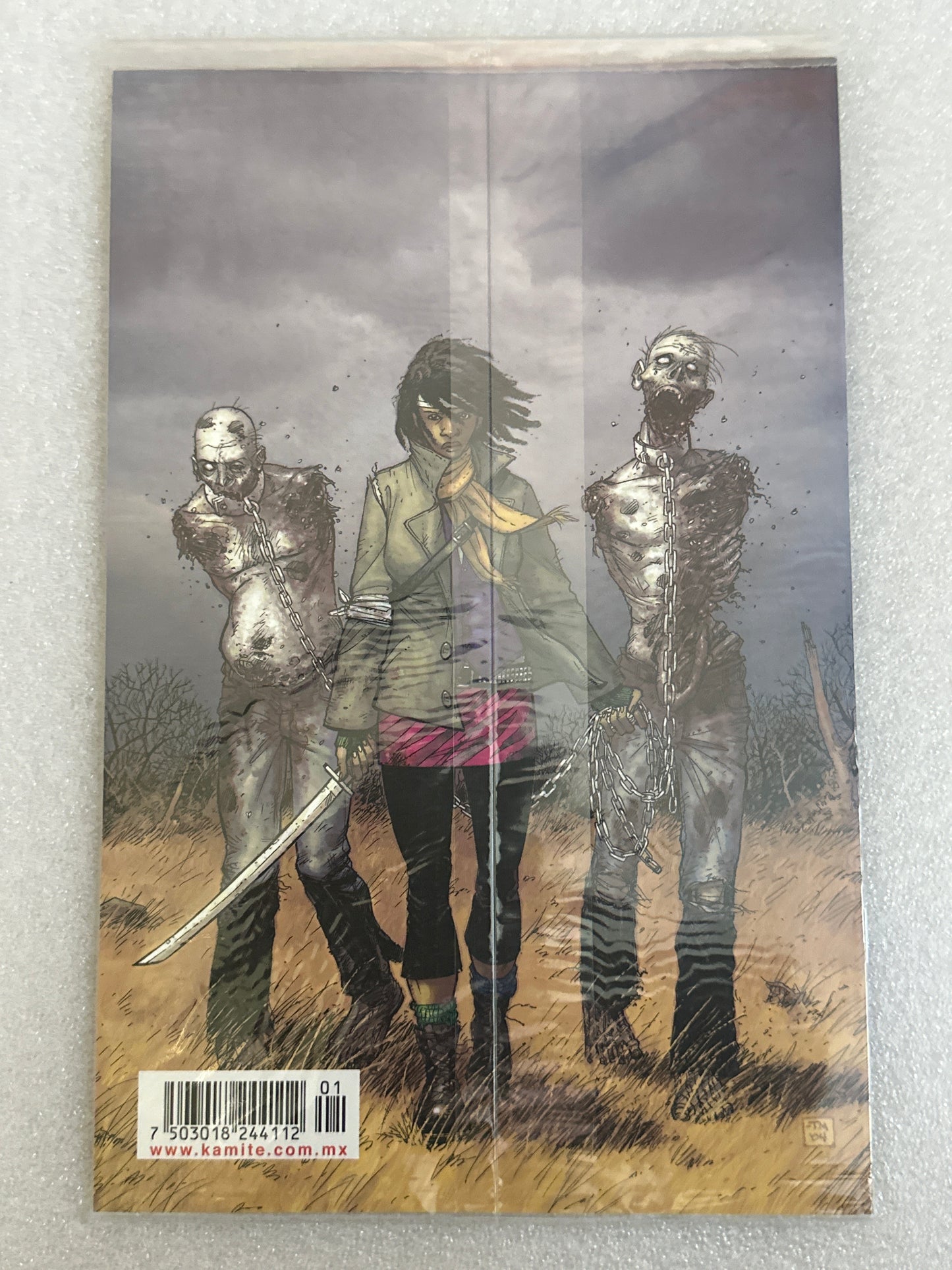 The Walking Dead #1 Mexican Variant Image