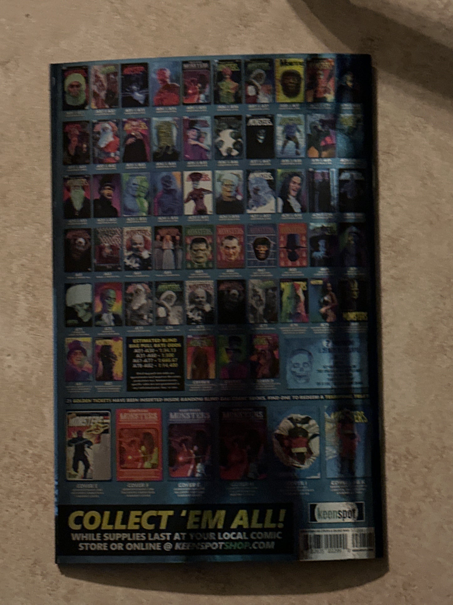 Mark Spears Monsters #8 cover A64 foil The Brides 1/666