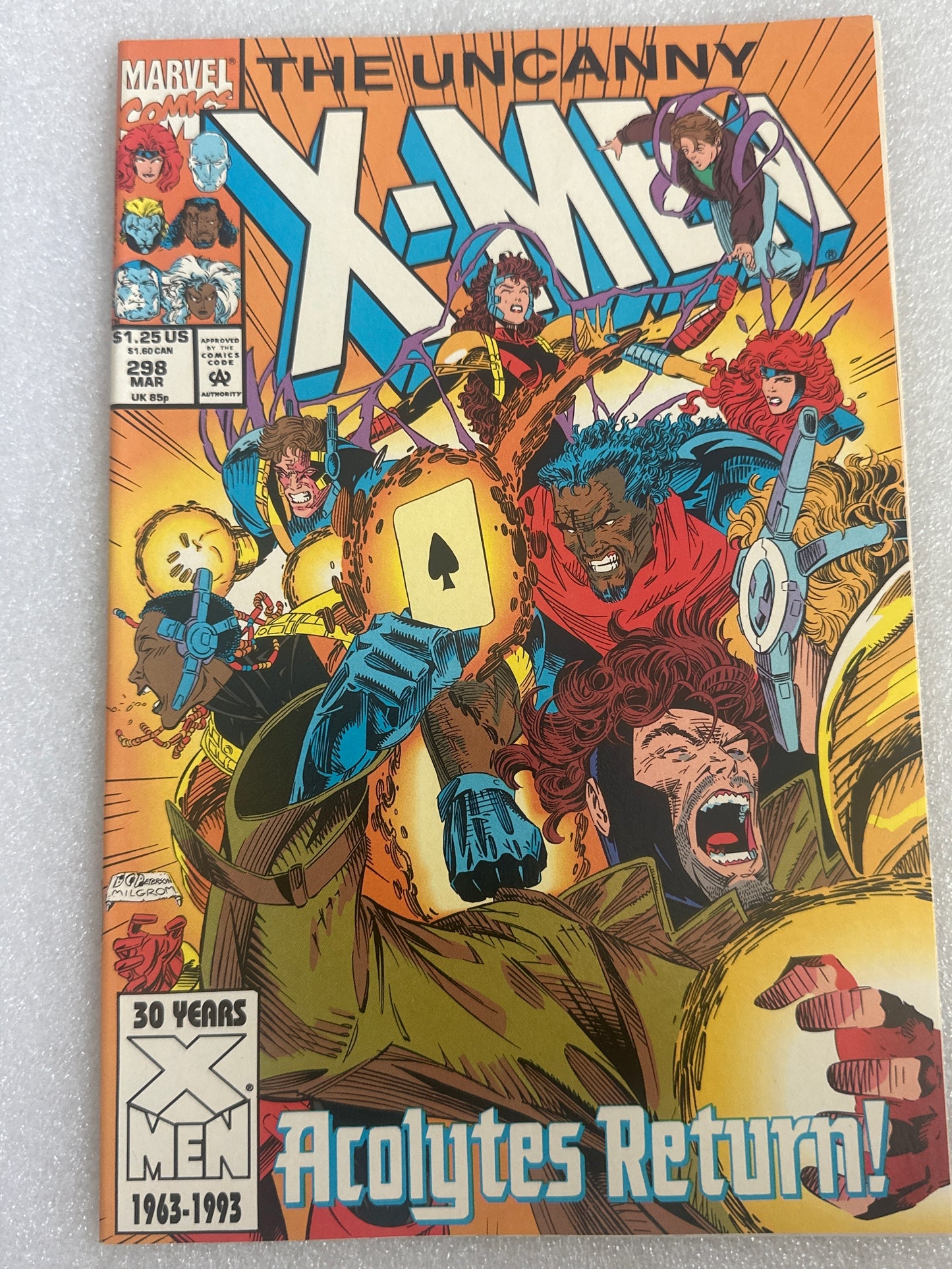 The Uncanny X-Men #298 Marvel 1993