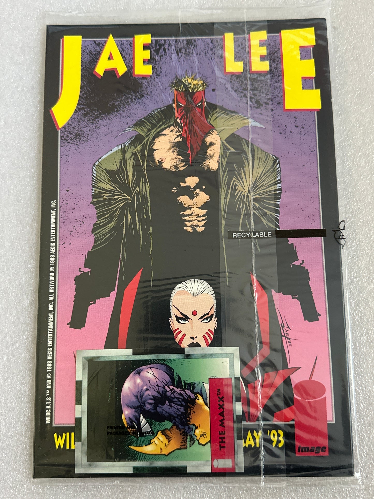 Darker Image #1 Gold Variant Sealed w/Maxx Card Image 1993