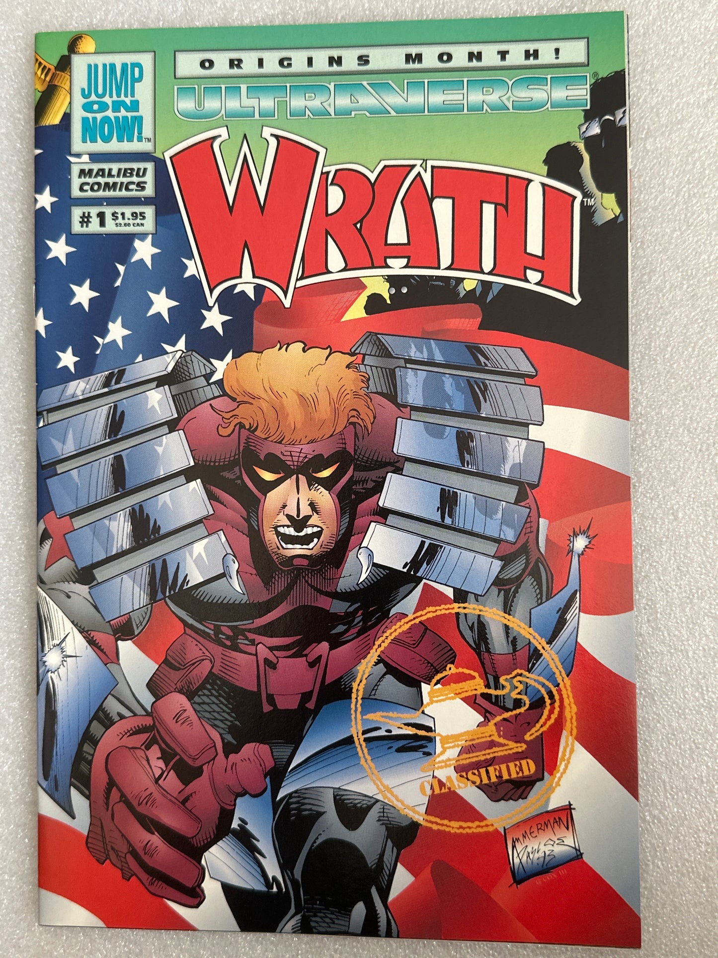 Wrath #1 Malibu Comics 1994