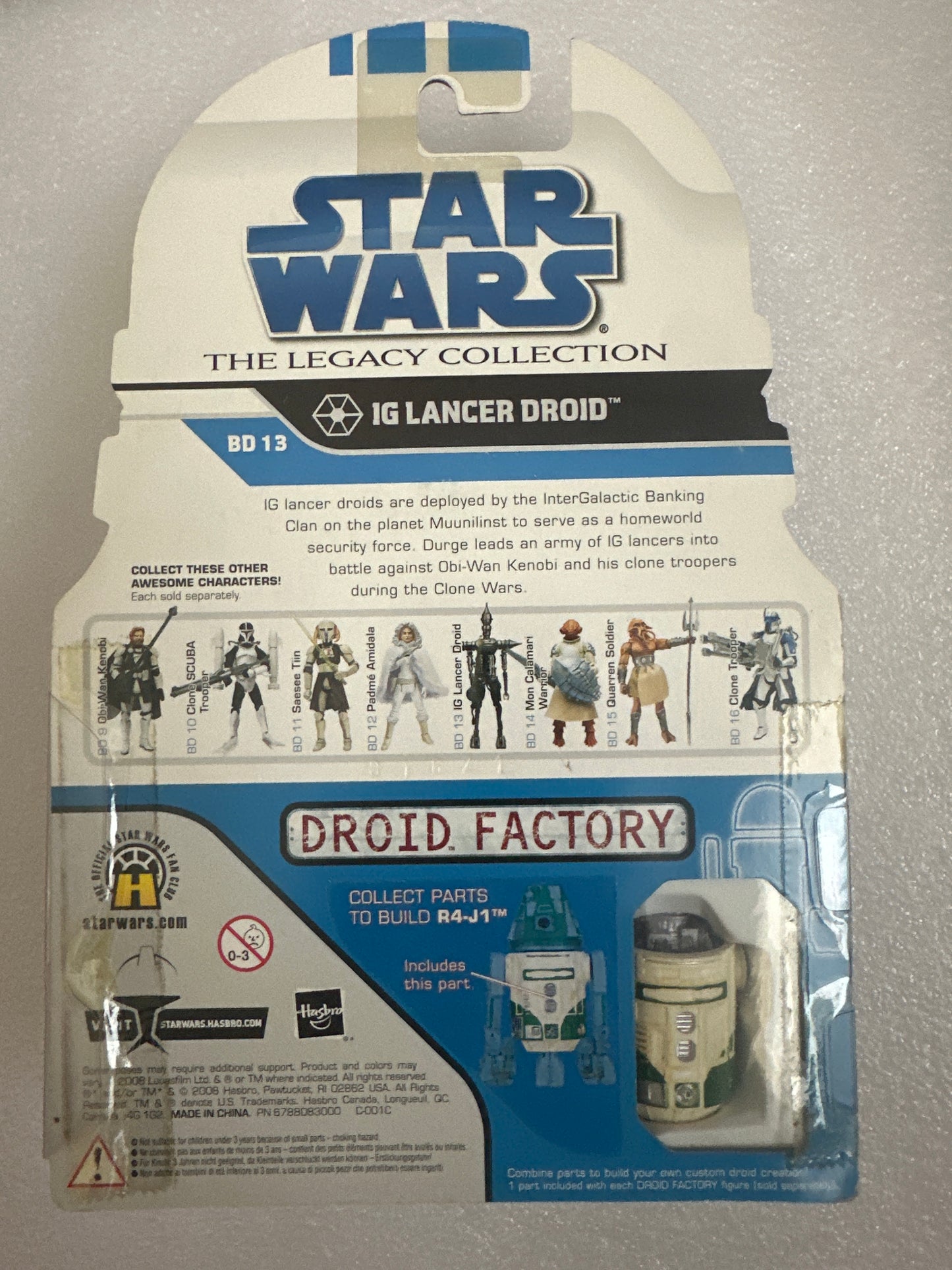 IG Lancer Droid Star Wars Hasbro Star Wars Figure