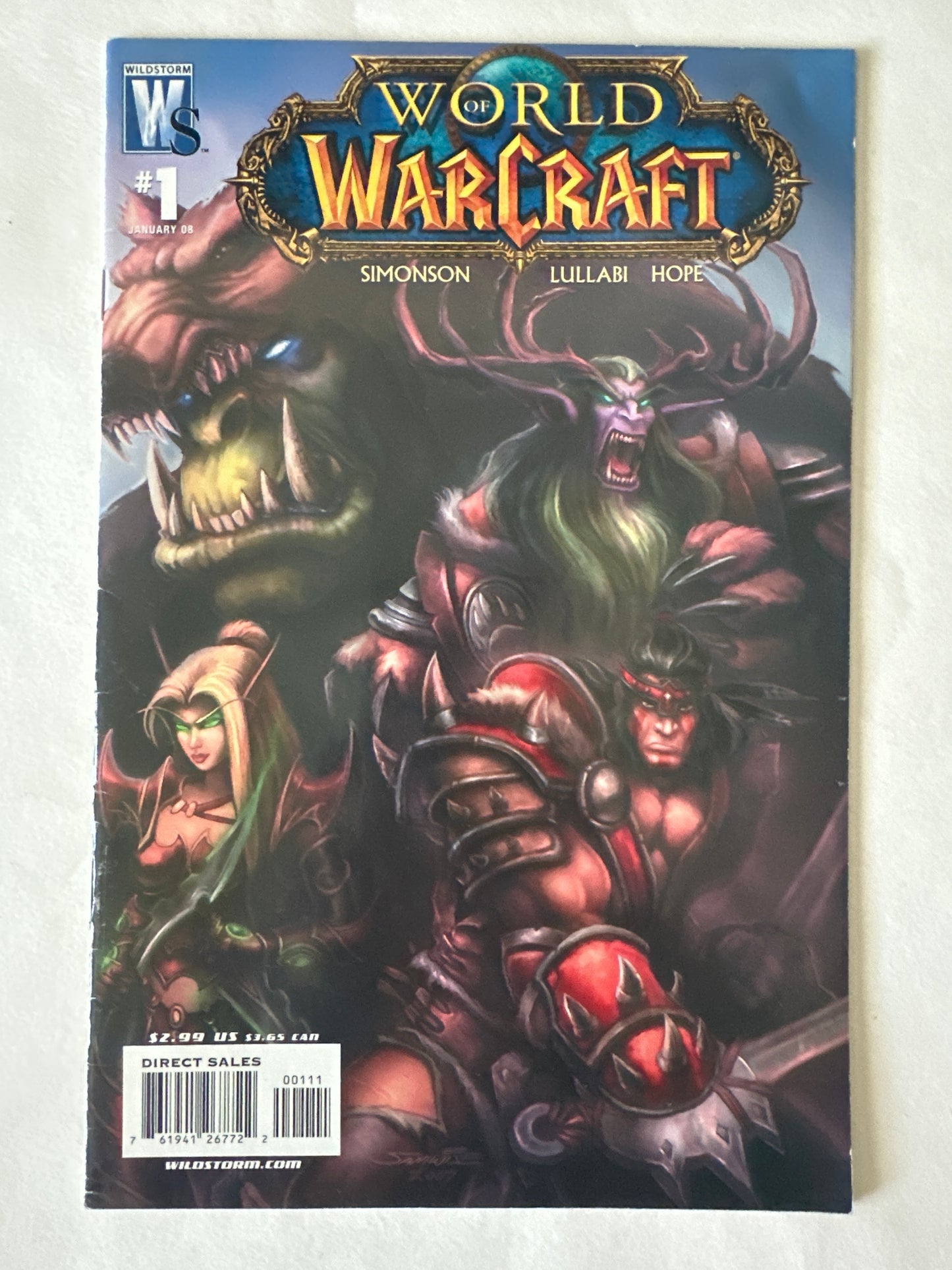 World of Warcraft #1 Wildstorm 2008