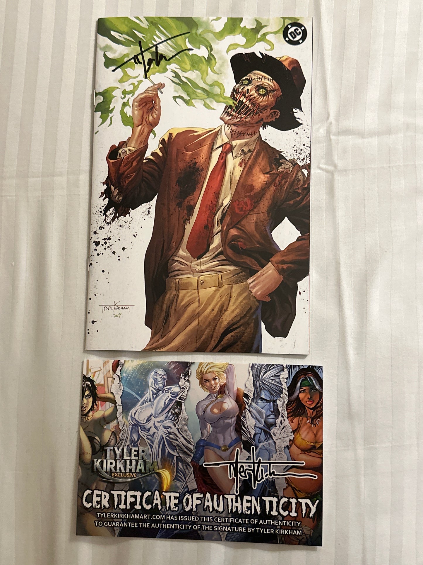 Absolute Batman #19 Kirkham Virgin Variant Signed DC 2026