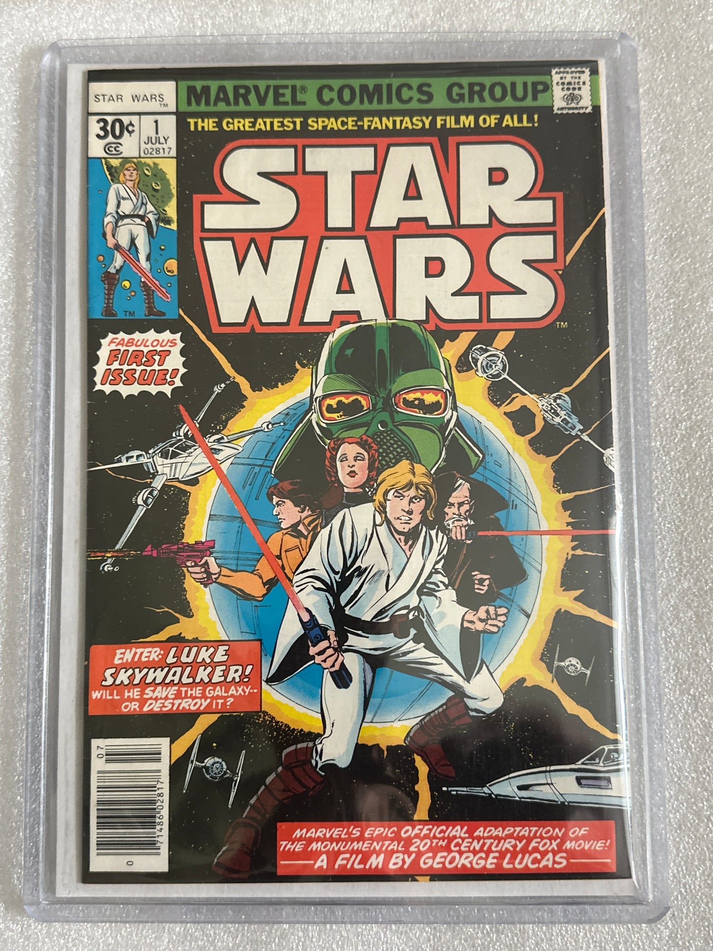 Star Wars #1 Newsstand First Print Marvel 1977