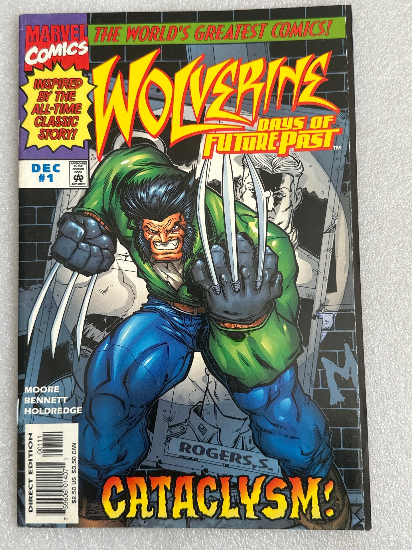 Wolverine Days of Future Past #1 Marvel 1997