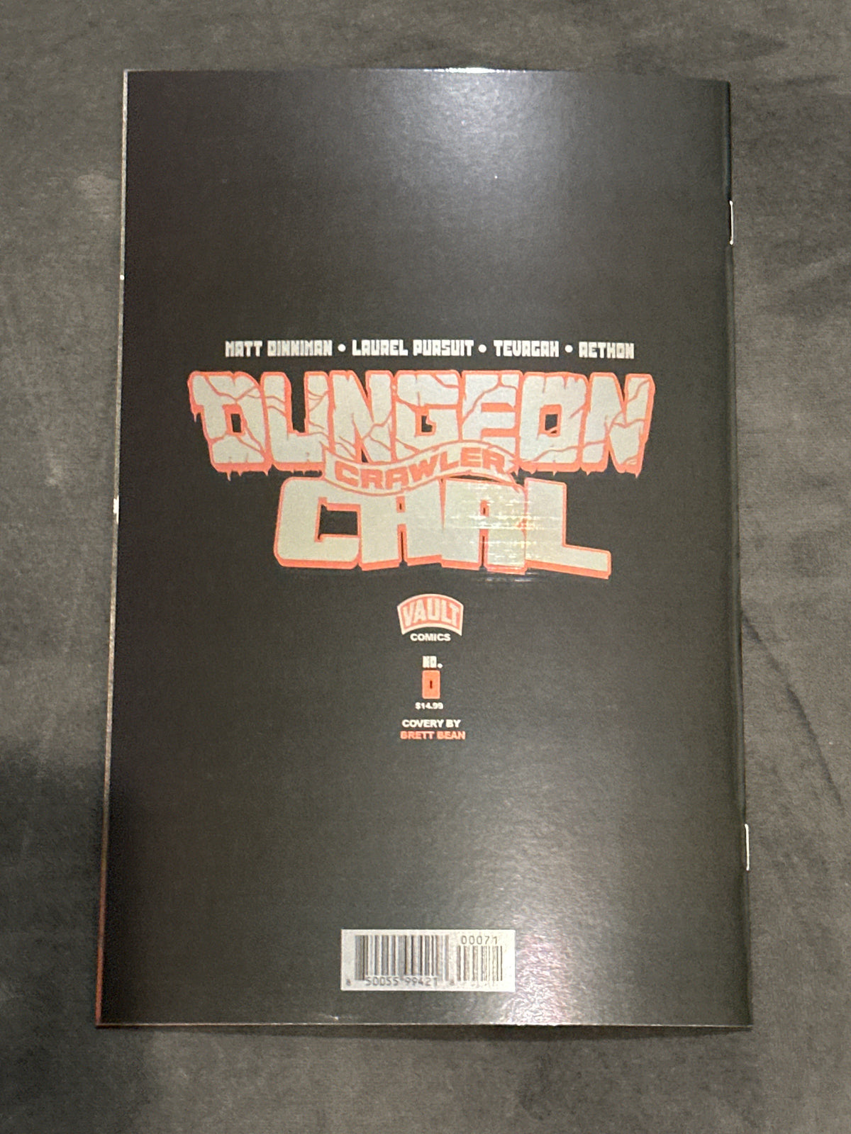 Dungeon Crawler Carl Special Edition Foil Virgin (Brett Bean cover) Vault 2026