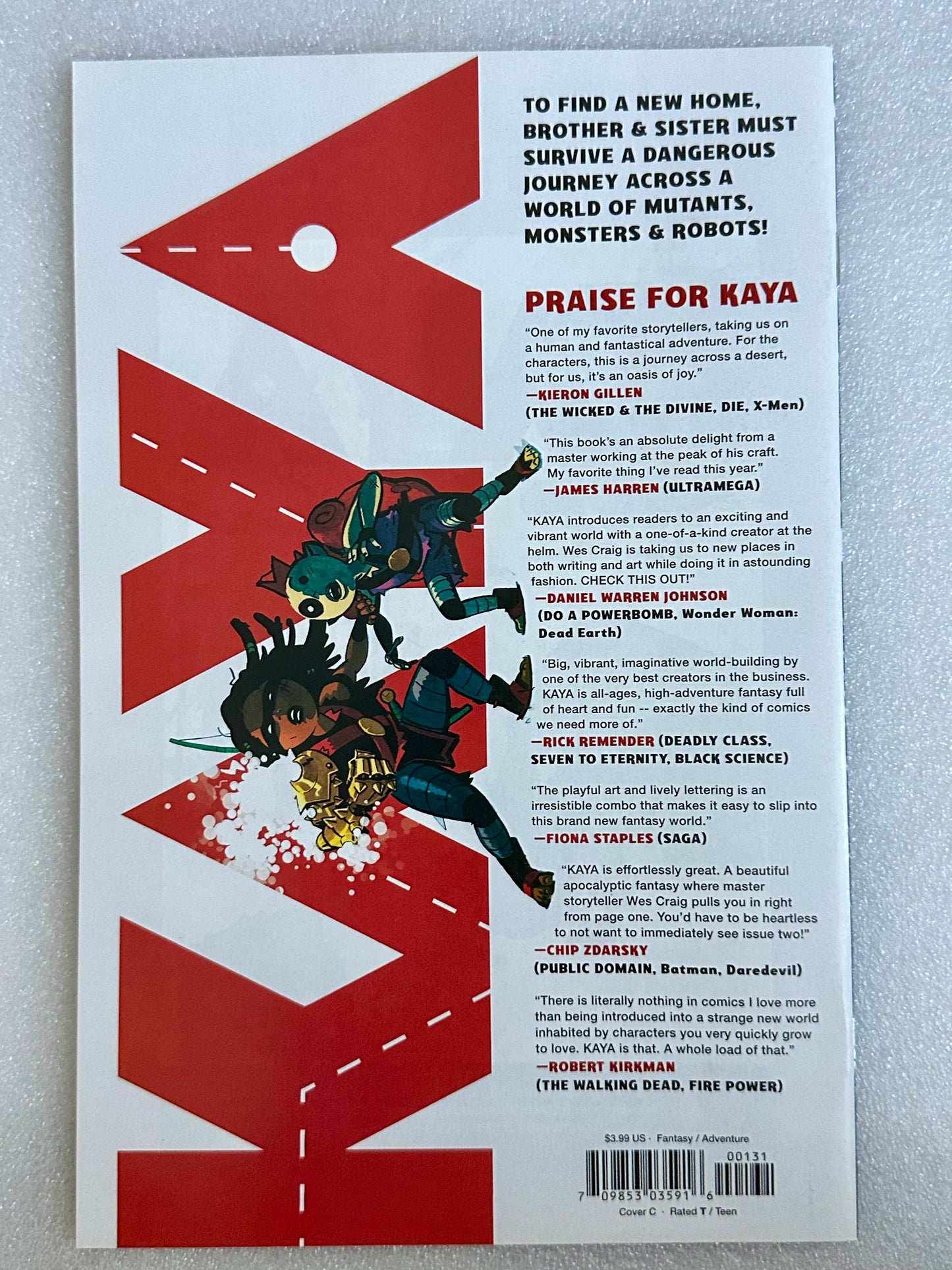 Kaya #1 1:50 Variant Image Comics 2022