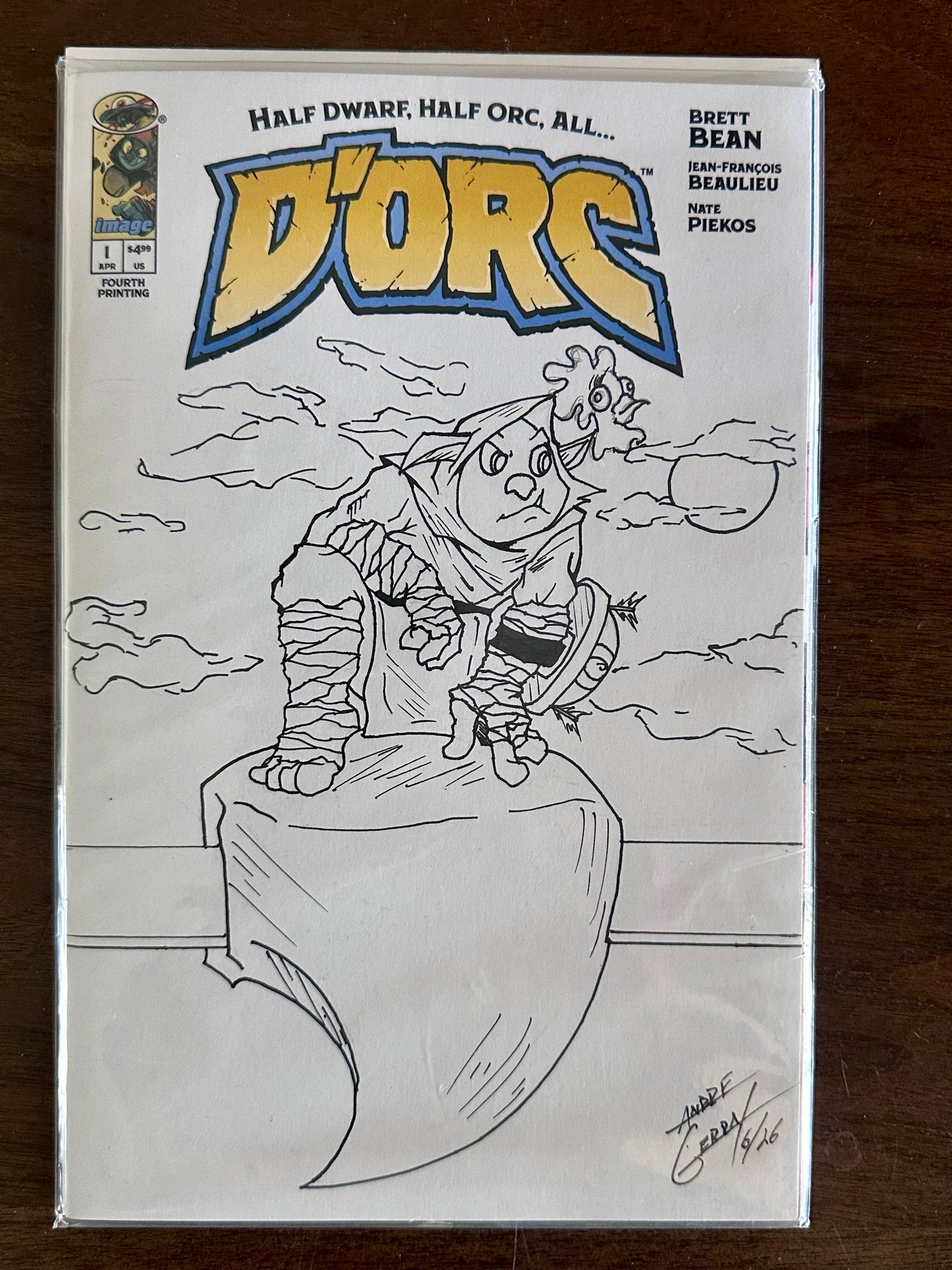 D’Orc Original Sketch Cover by Andre (4th PTG) Image 2026