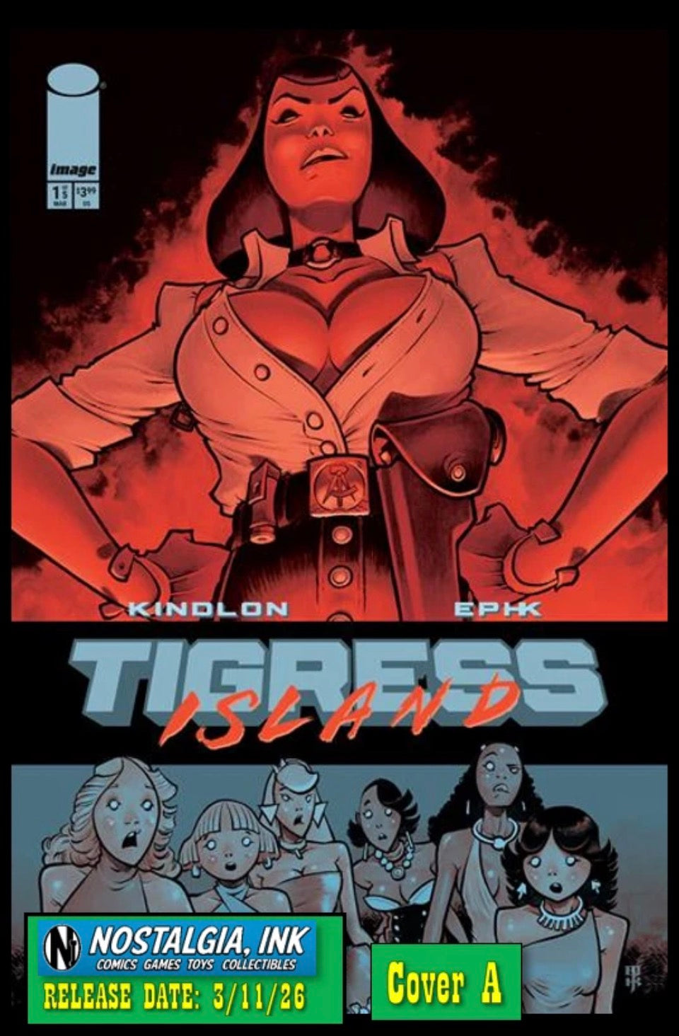 Tigress Island #1 cover A Image 2026