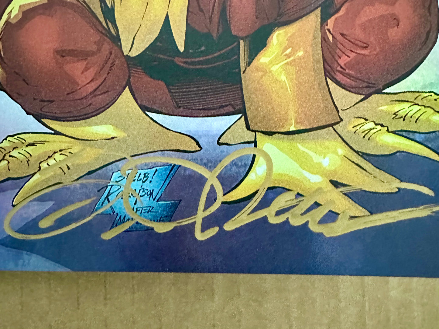 Crazy Chicken Comics Exclusive Fred A.Scare’s Creature Collection Flashback Edition Virgin Foil signed copy