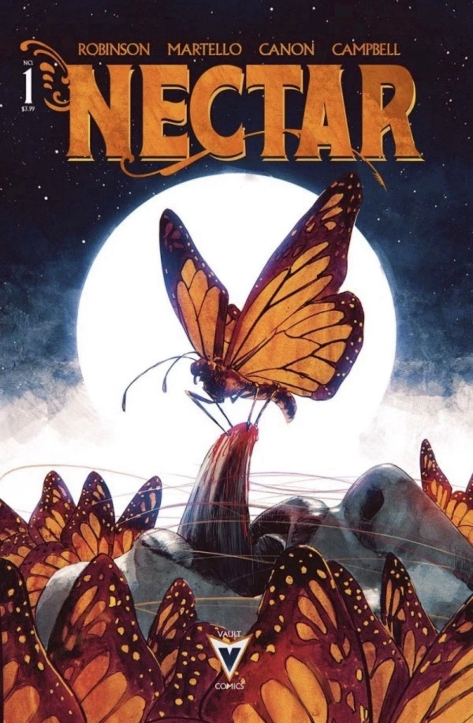 Nectar #1 Cove A 1st Print Vault Comics 2026