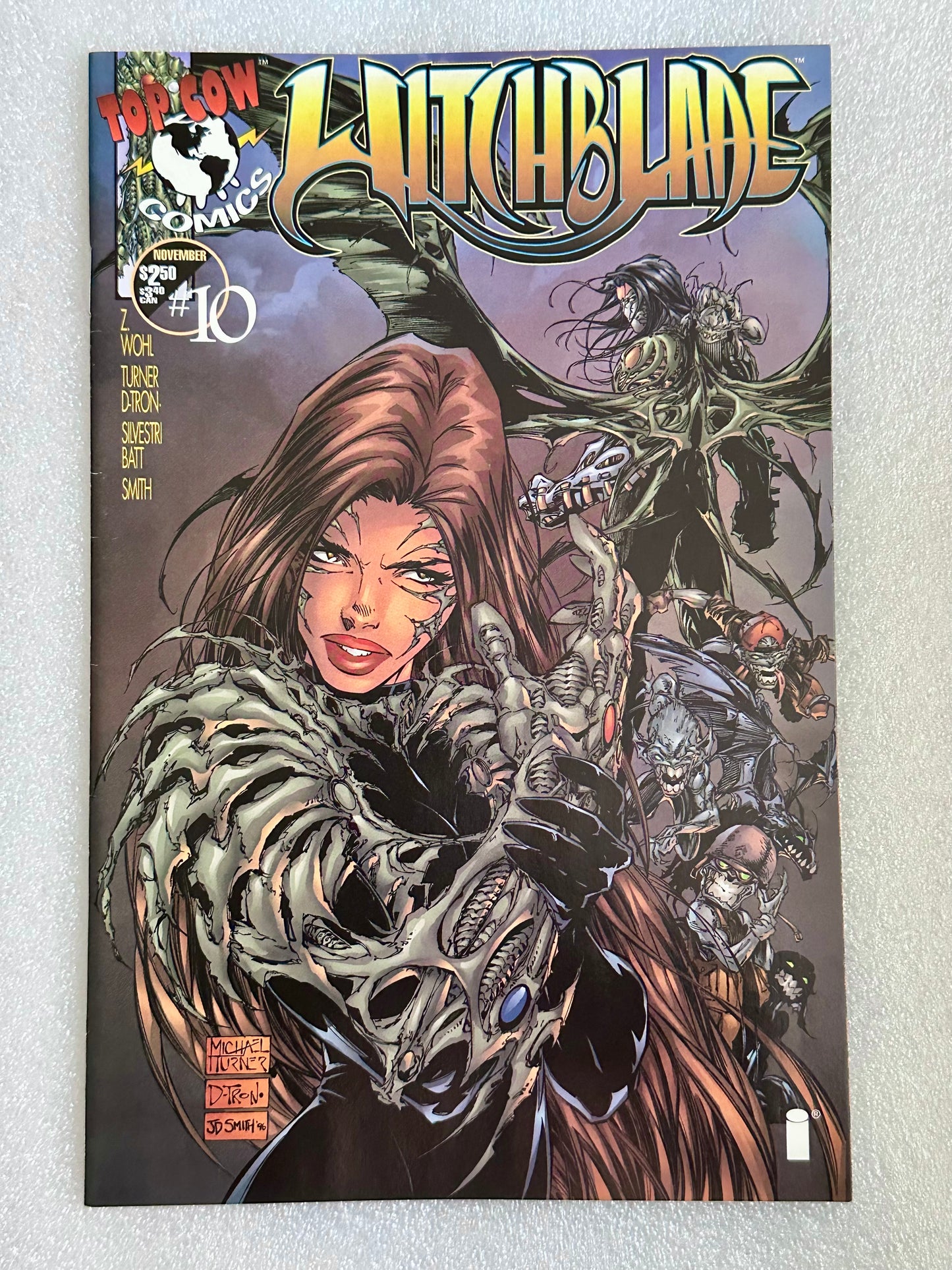 Witchblade #10 Turner Cover Image 1996