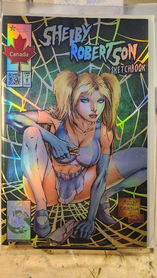 Shelby Robertson’s Sketchbook Canada Foil Edition