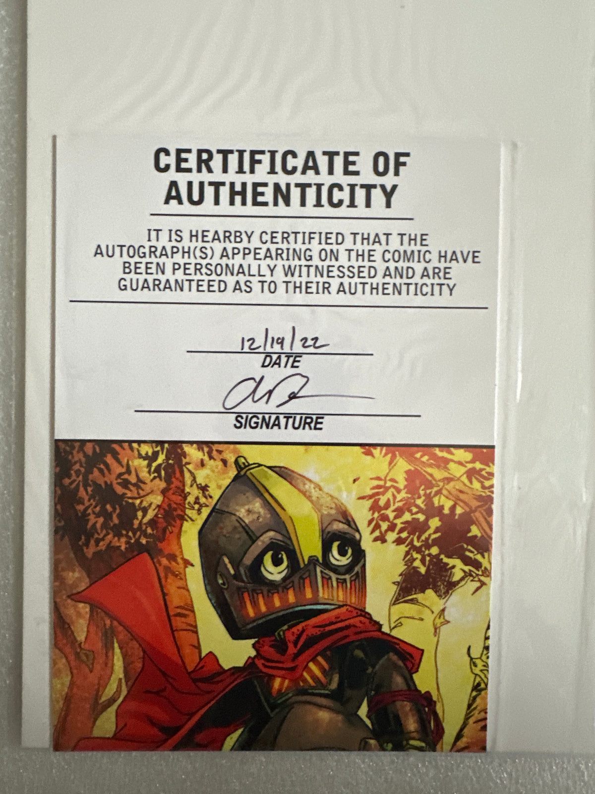 Canto #1 SM1 Homage Variant Signed w/COA IDW 2022