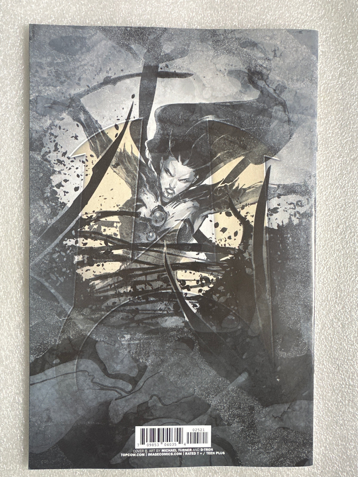 Witchblade #25 Turner B&W Variant Image Comics 2026