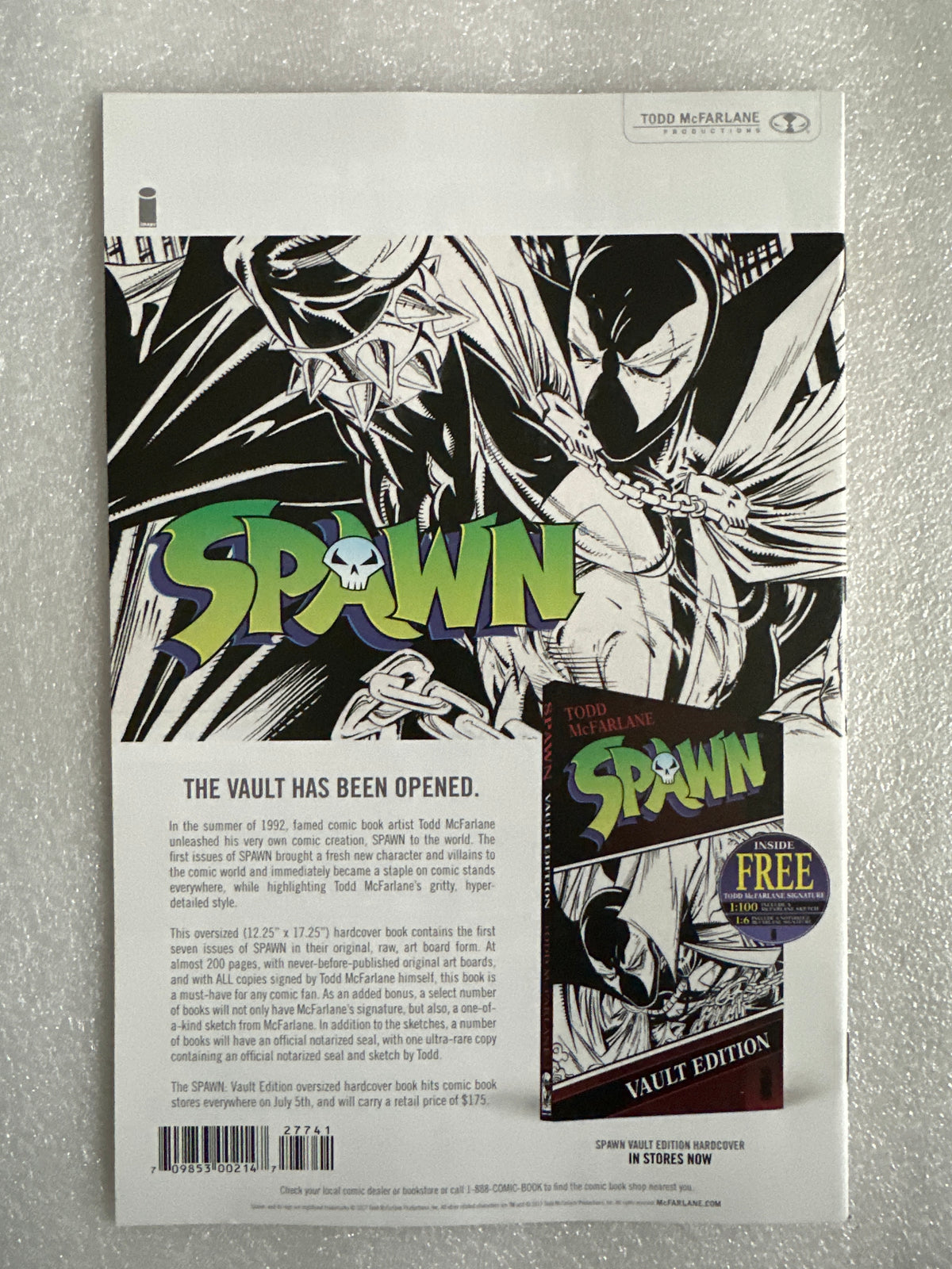 Spawn #277 Amazing Comic Con Variant Image 2017
