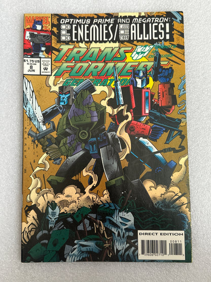 Transformers Generation 2 #8 Marvel 1994