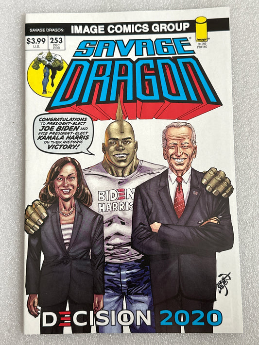 Savage Dragon #253 2nd Print Image 2020