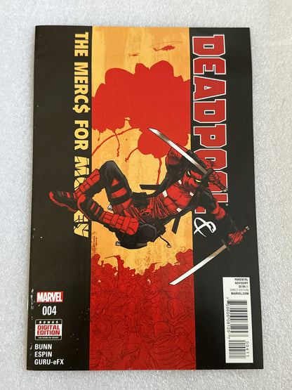 Deadpool The Mercs For Money #4 Marvel 2016