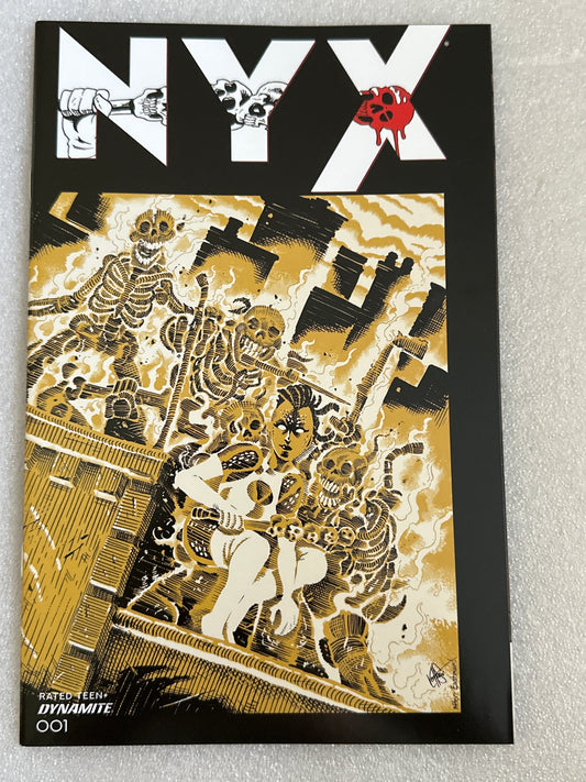 NYX #001 TMNT Incentive Variant Dynamite 2021
