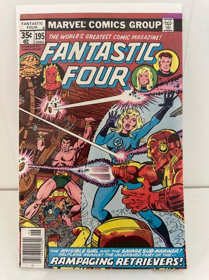 Fantastic Four # 195 Marvel 1978