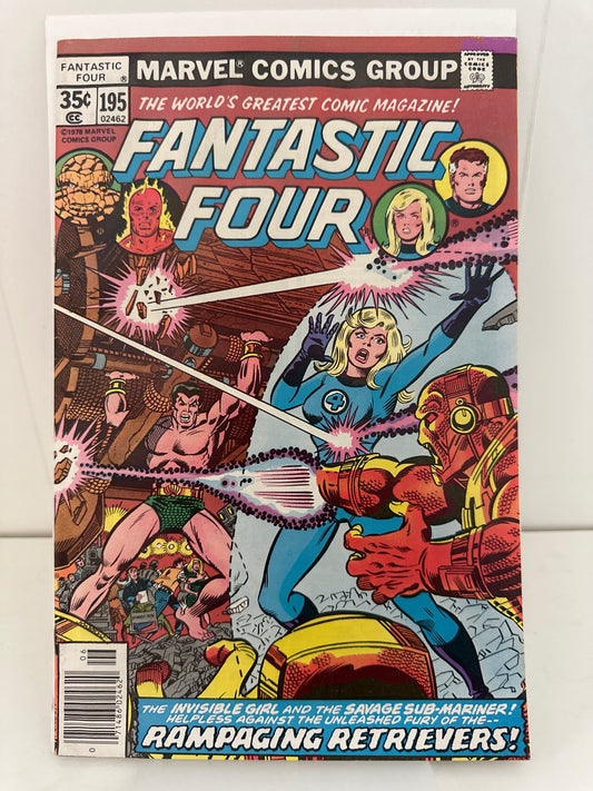 Fantastic Four # 195 Marvel 1978