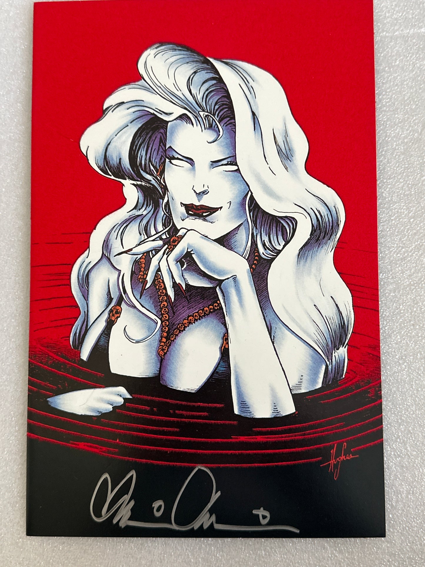 Lady Death: Swimsuit Special #1 Premium Edition Signed by Pulido Chaos Comics 1994