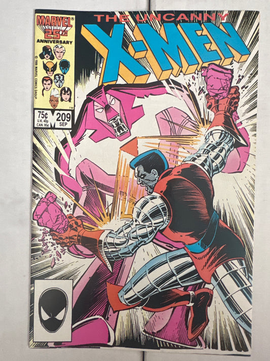 The Uncanny X-Men #209 Marvel 1986