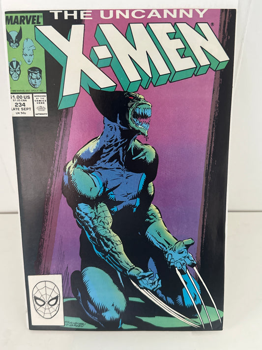 Uncanny X-Men 234 Marvel 1988