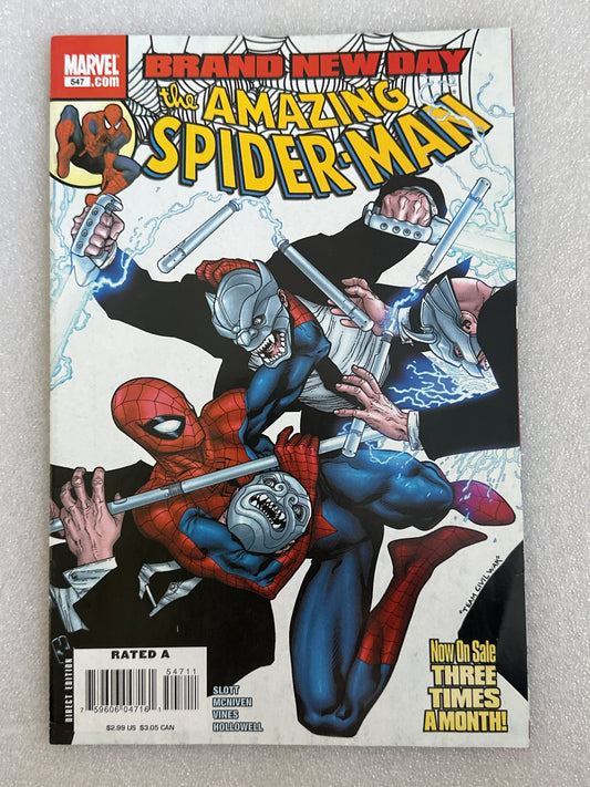 Amazing Spider-Man #547 Brand New Day Marvel 2008