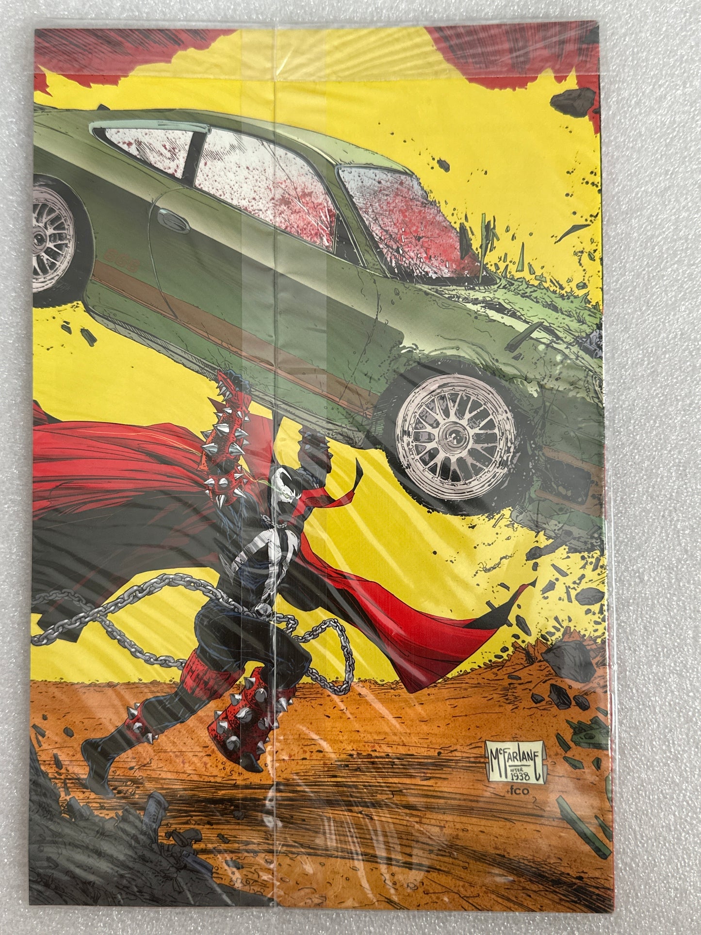 Spawn #227 Kamite Sealed Sketch ASM 300 Homage Image 2013