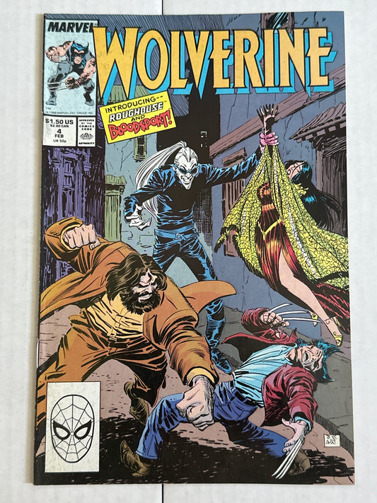 Wolverine #4 First Series Marvel 1989