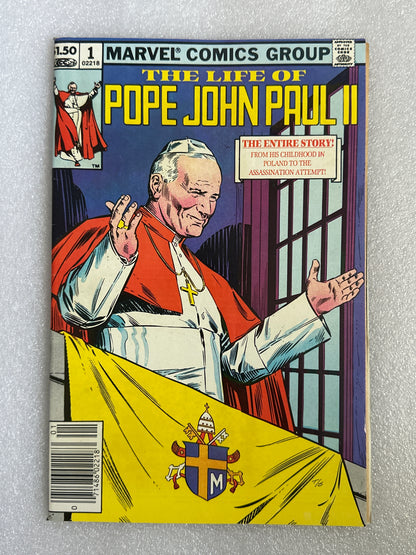 The Life of Pope John Paul II Marvel 1982