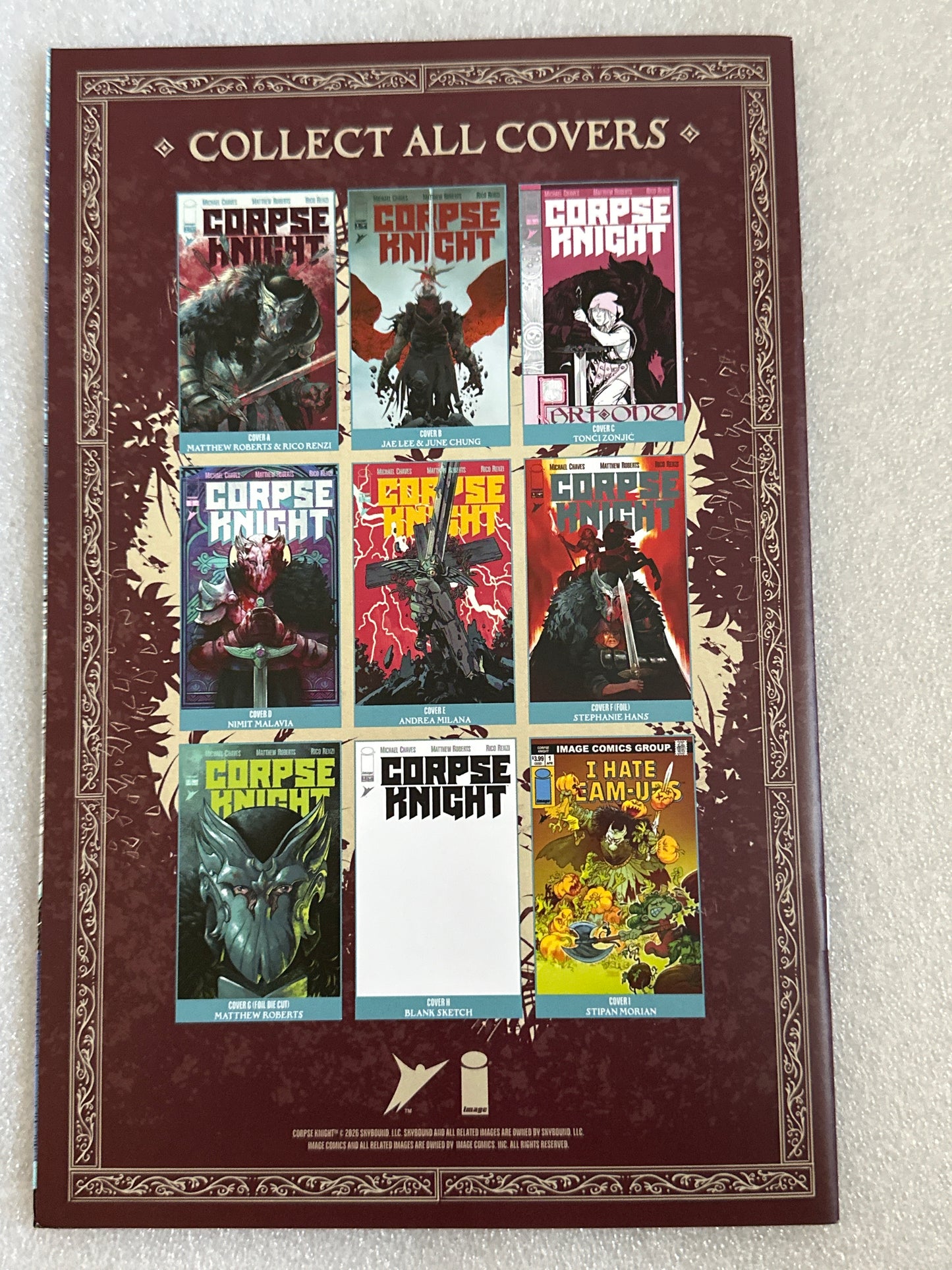 Corpse Knight #1 1:10 Cover C Image 2026