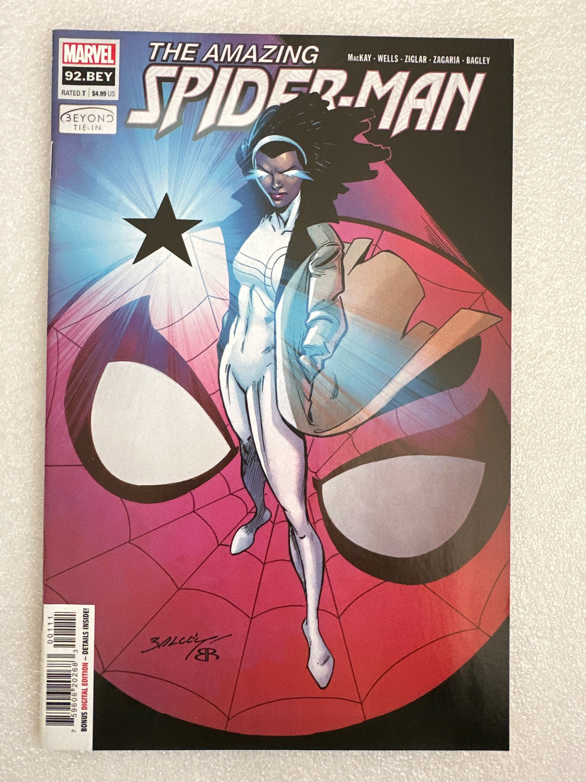 Amazing Spider-Man #92.BEY Marvel 2022