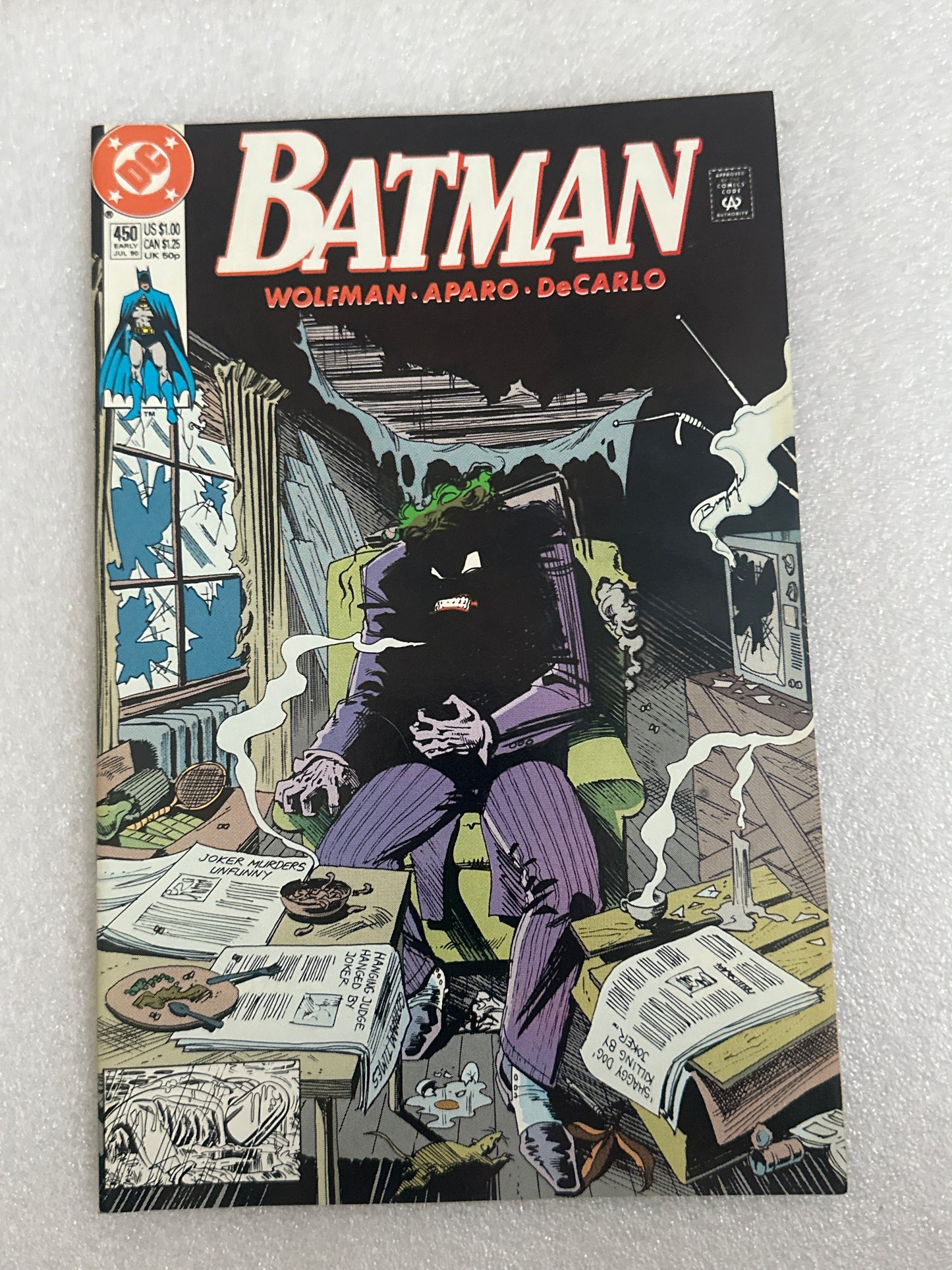 Batman #450 Joker DC 1990